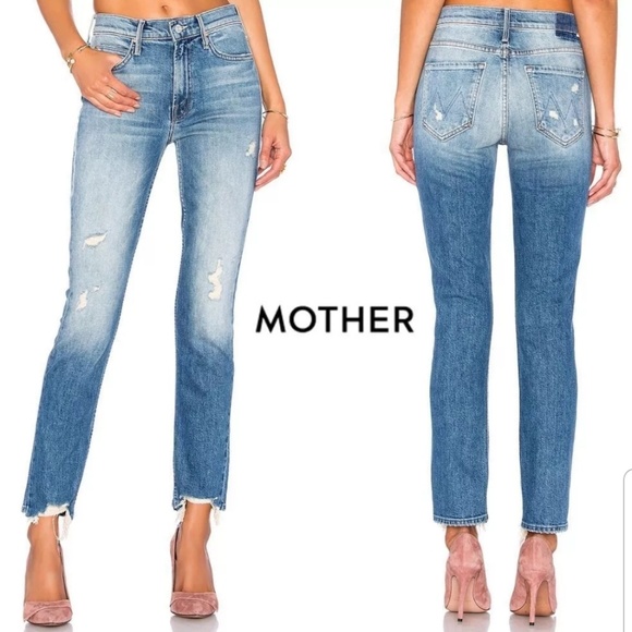 revolve mother denim